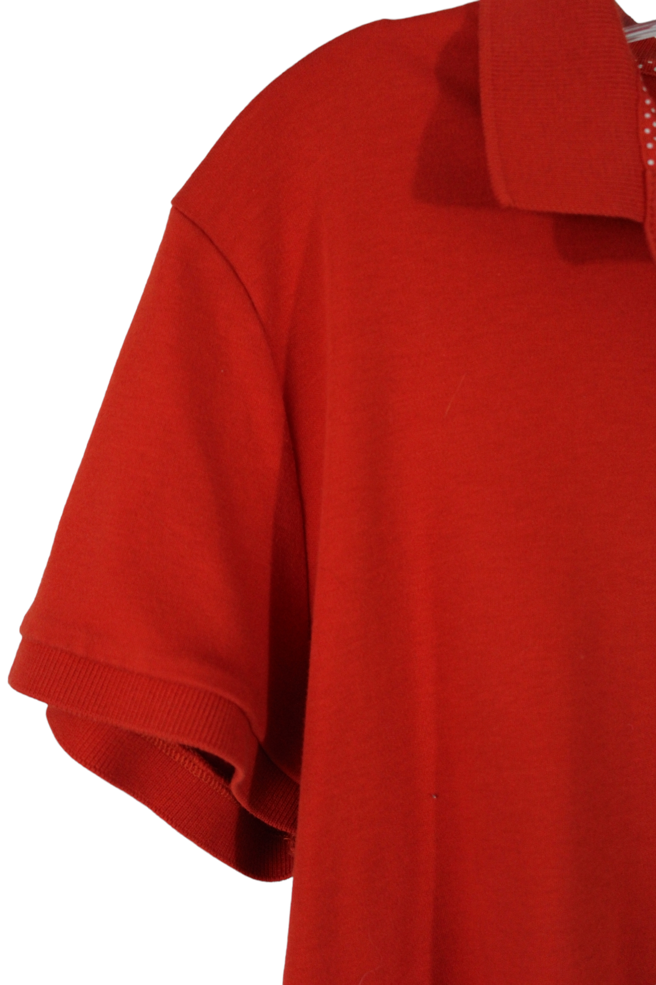 Lands' End Poppy Red Polo Shirt | L Petite