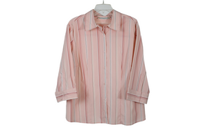 Architect Pink Button Down Shirt | 3X