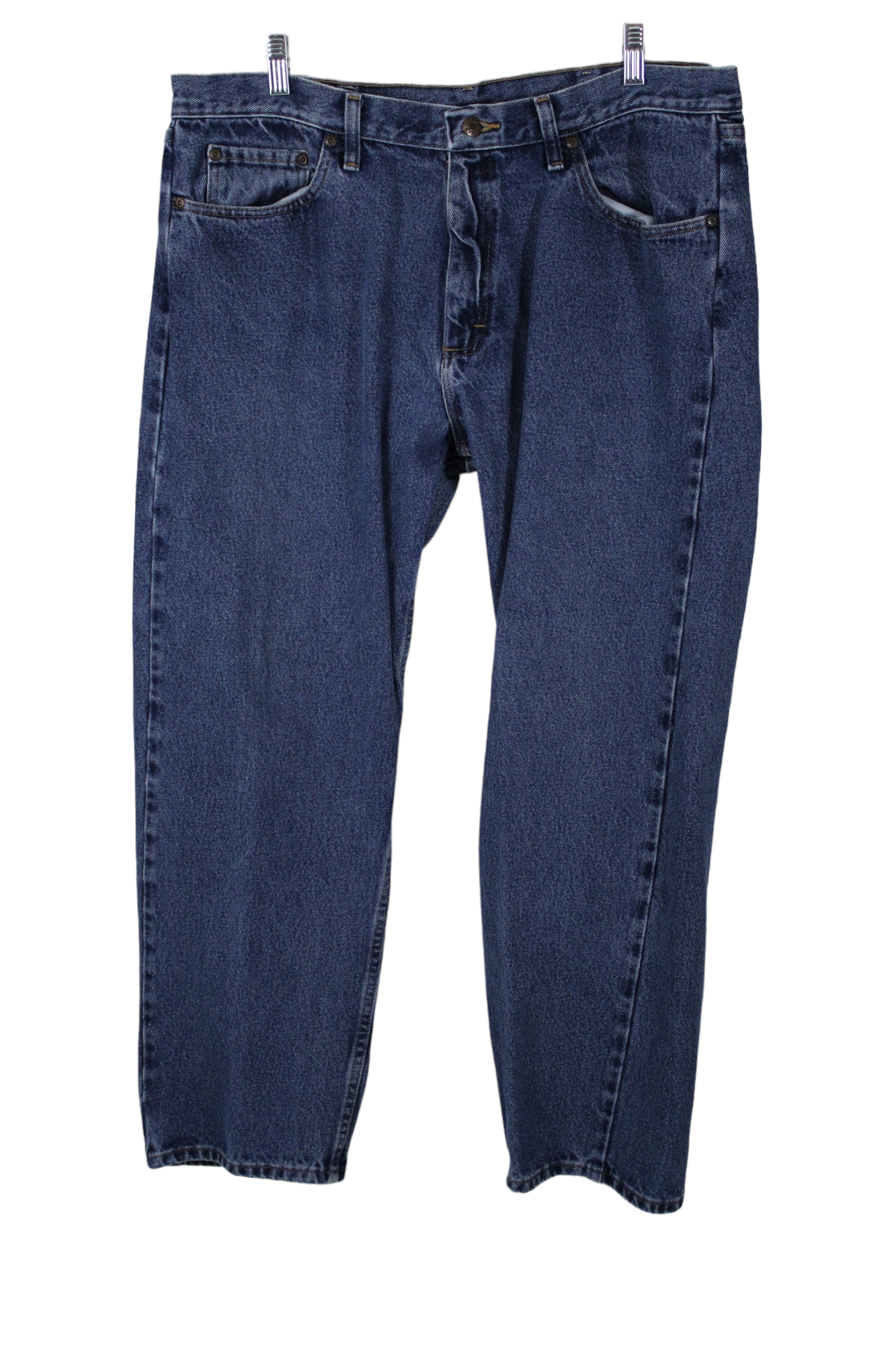 Wrangler Relaxed Fit Blue Jeans | 38X30