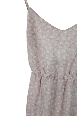 NEW Forever 21 Pale Pink Floral Midi Dress | S