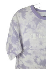 Champion Purple Tie Dye Shirt | Youth XL