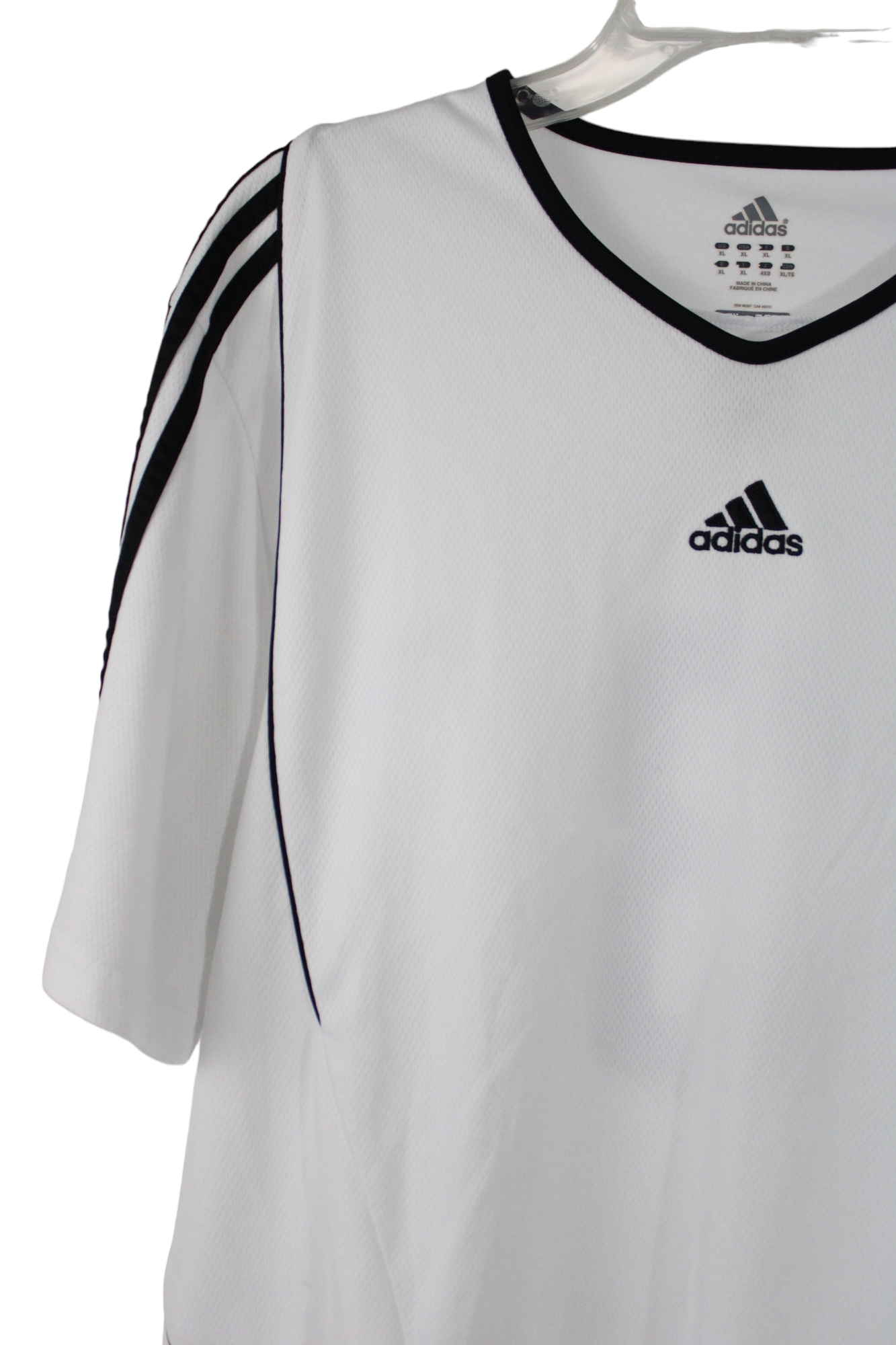 Adidas White Soccer Shirt | XL
