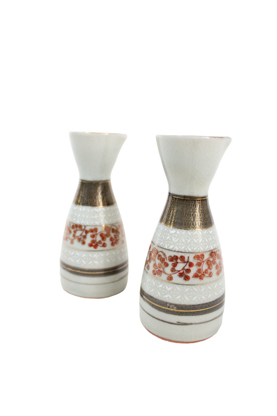Porcelain Sake Pitchers | Set Of 2