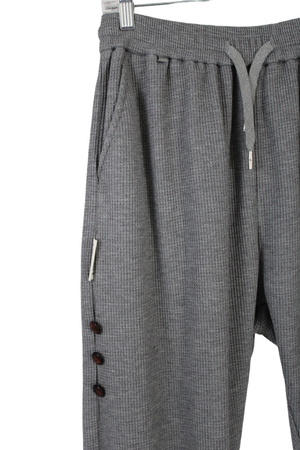 Shein Gray Waffle Knit Jogger Pant | M