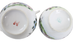 Vintage Hand Painted Japanese Sugar Bowl & Creamer Pourer Set