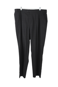 George Black Windowpane Dress Pant | 42X31