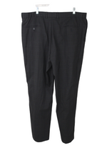 George Black Windowpane Dress Pant | 42X31