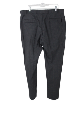 George Gray Plaid Dress Pant | 40X31