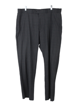 George Gray Plaid Dress Pant | 40X31