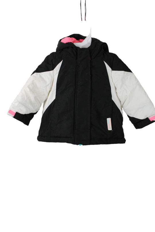 Carter's Black White Winter Coat | 12 MO