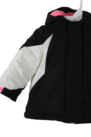 Carter's Black White Winter Coat | 12 MO