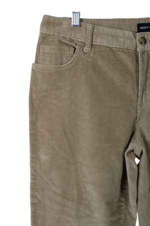 NEW George & Martha Brown Corduroy Pants | 10