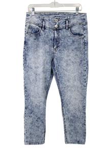 No Boundaries Acid Washed Stretch Jeans