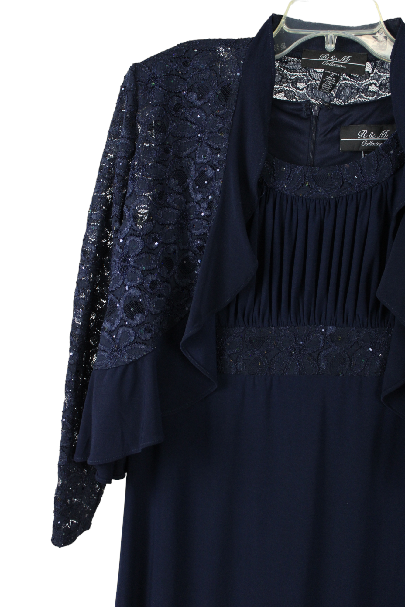 R&M Collection Blue 2 Piece Dress | 10