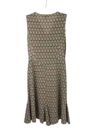 Old Navy Brown Patterned Dress | S