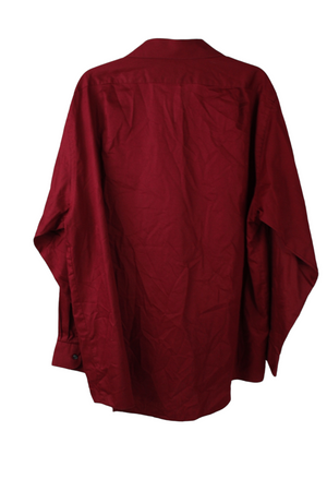 Van Heusen Red Button Down Shirt | 17 1/2 34/35