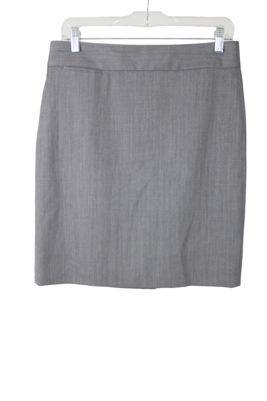 NEW J.Crew Gray Skirt | 8 Petite