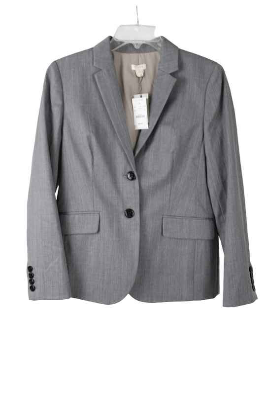 NEW J.Crew Gray Blazer | 6 Petite