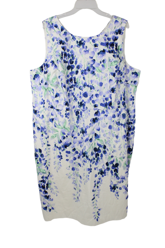 NEW RSVP By Talbots Blue White Dress | 18W