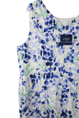 NEW RSVP By Talbots Blue White Dress | 18W Jubilee Thrift NEW RSVP By Talbots Blue White Dress | 18W Jubilee Thrift