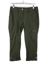Chico's Olive Green Capris | 00 (2)