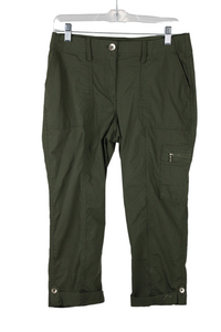 Chico's Olive Green Capris | 00 (2)