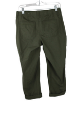 Chico's Olive Green Capris | 00 (2)