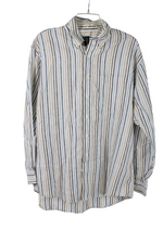Jos. A. Banks Striped Linen Shirt | L