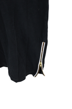 J.Crew Black Sweatshirt Dress | S