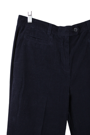 Lands' End Navy Blue Fit 3 Corduroy Pants | 14
