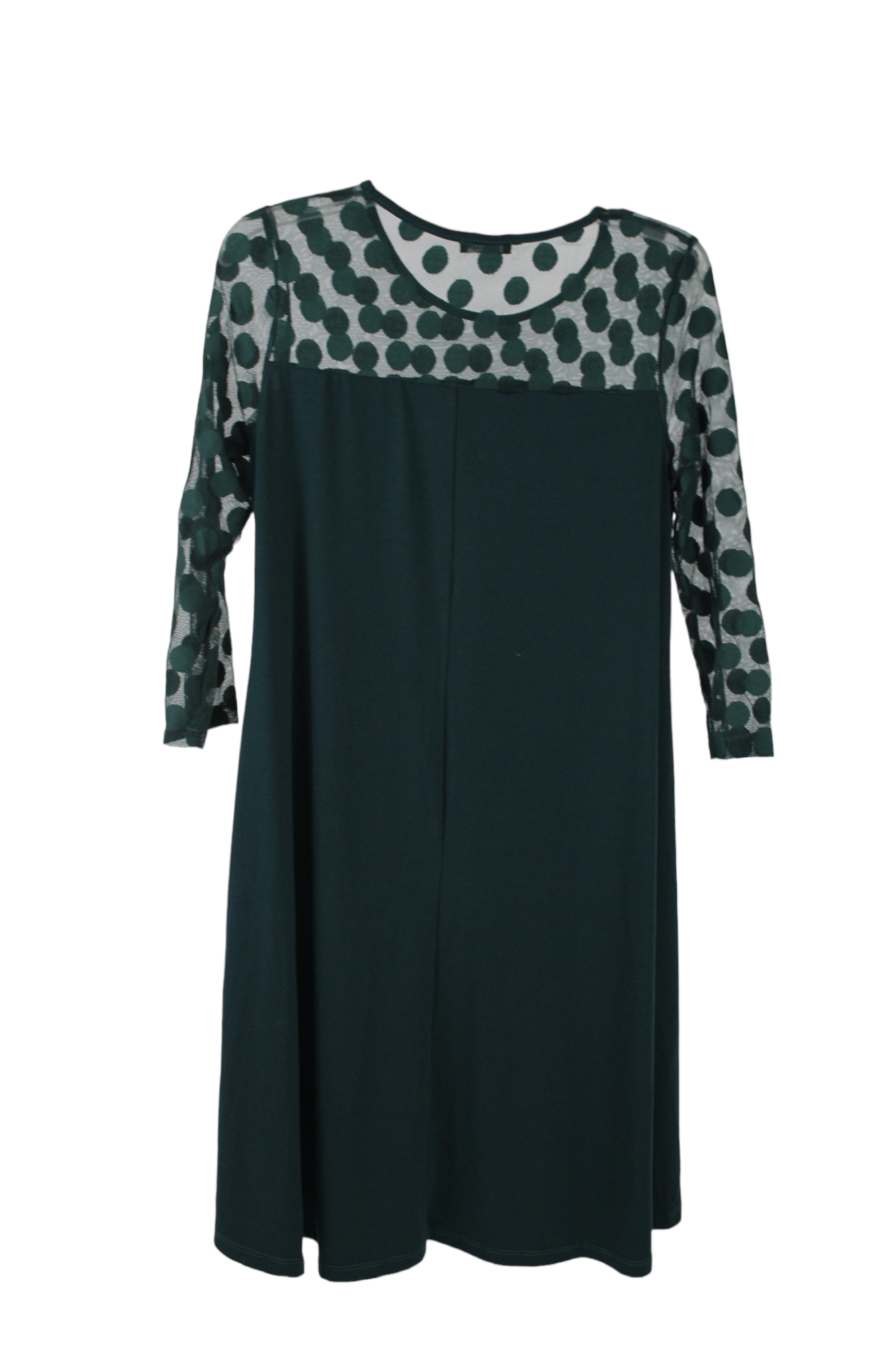 Nina Leonard Evergreen Dress | S