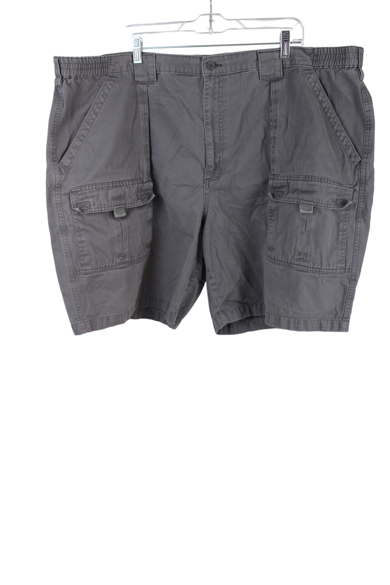 St. John's Bay Gray Cargo Shorts | 50