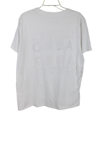 Aeropostale White Logo Tee | XL