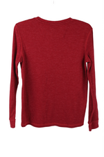 George Red Henley Shirt | M