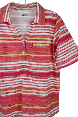 Blair Pink Striped Shirt | M