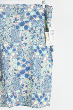 NEW LuLaRoe Cassie Pastel Patterned Skirt | Size XL