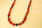 Red Glass Bead Necklace